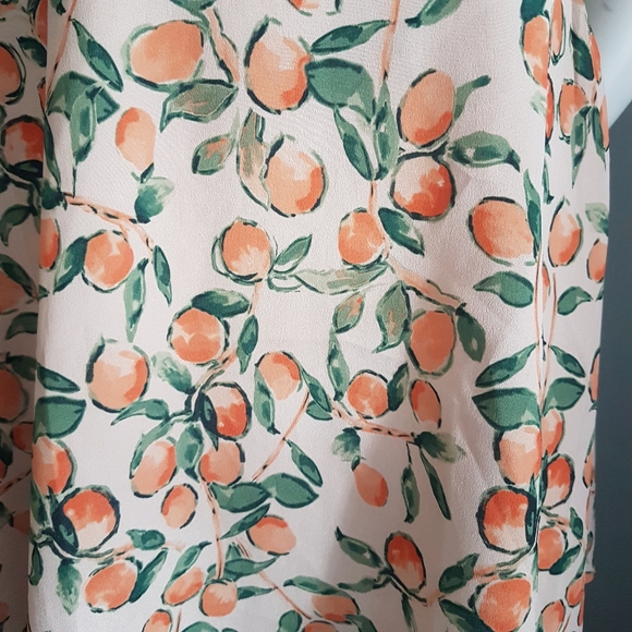 🍊Fruit Print Back Cutout Dress🍊 - Picture 4 of 10
